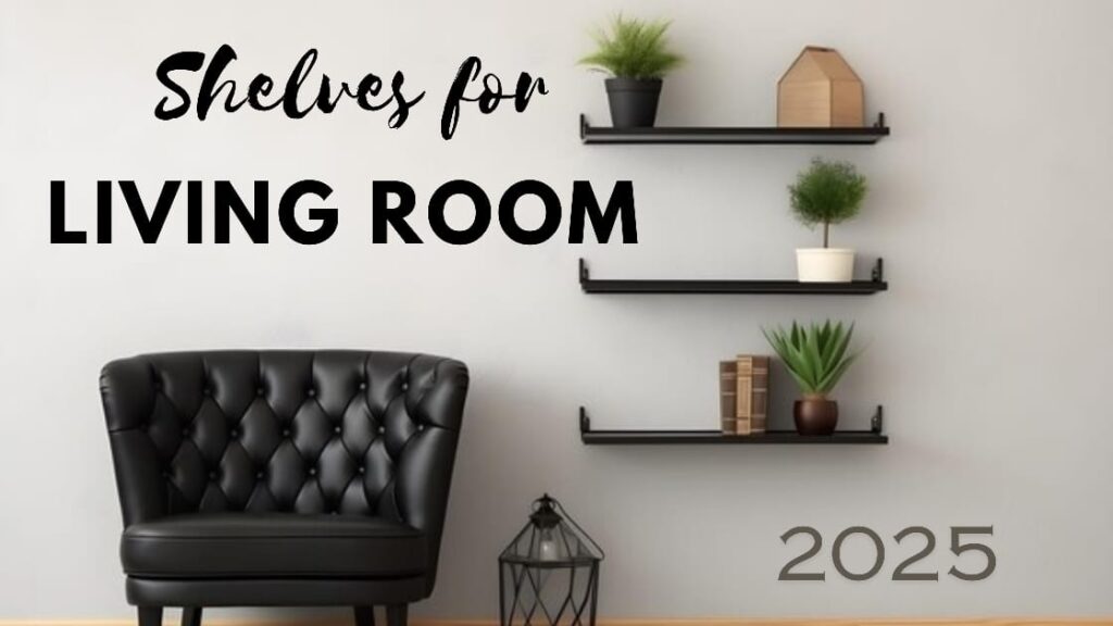 living room shelves decor ideas